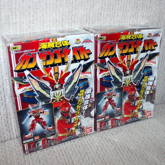 3/$188❤️Kaizoku Sentai Gokaiger Minipla Combine Kanzen GokaiOh Megazord Bandai - Picture 1 of 7